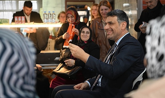 Başkan Kocaman, kadınlarla buluştu