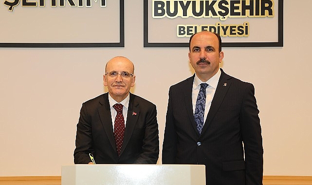 Hazine ve Maliye Bakanı Şimşek Başkan Altay’ı Ziyaret Etti