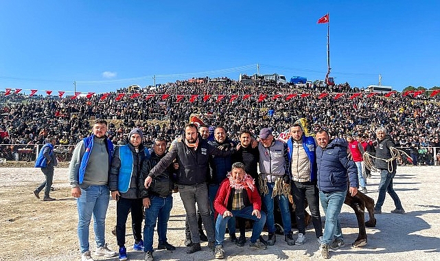 Kınık’ta bu sene 34’üncüsü düzenlenen Geleneksel Deve Güreşleri büyük ilgi gördü