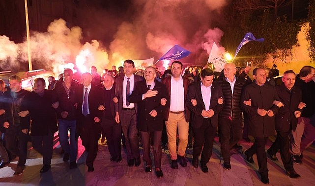 Çiftçi’ye Cumhuriyet Mahallesi’nde coşkulu karşılama