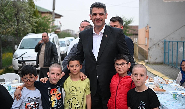 Başkan Kocaman, İbrikdere’de Oruç Açtı