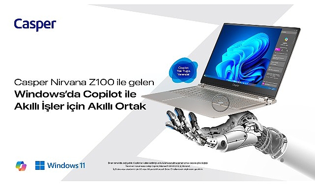 Casper Nirvana Sunar: Windows’da Copilot İle İş’te Yapay Zeka