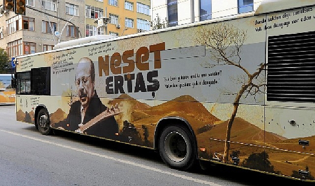 İETT, Türk Halk Müziği’nin en önemli ustalarından Neşet Ertaş’ı vefatının 12.yıl dönümünde vefa otobüsü ile anıyor