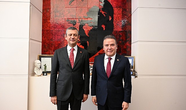 Başkan Böcek’ten CHP lideri Özel’e ziyaret
