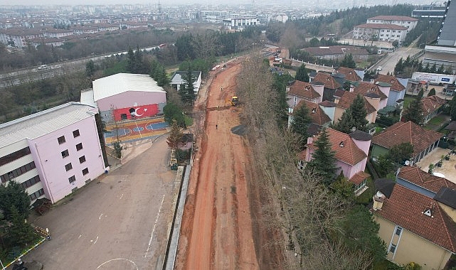 Alikahya tramvay hattı, Kocaeli Stadı’na doğru hızla ilerliyor Büyükşehir ulaşımda çığır açıyor