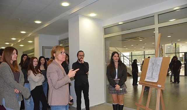 EÜ’de “70. Yıl Peyzaj-Desen Sergisi” Açıldı