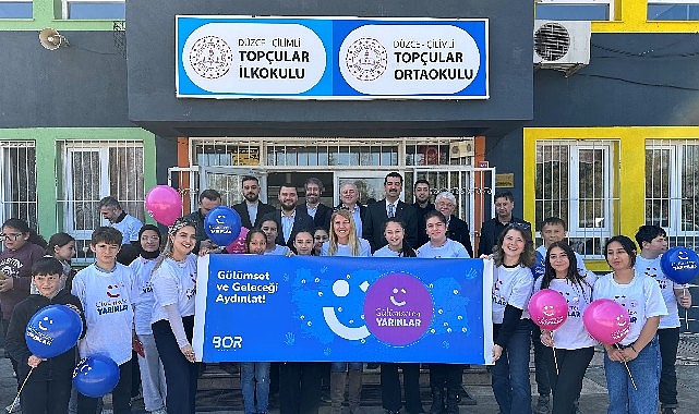 Gülümseten Yarınlar Platformundan Düzce’de Eğitime Teknolojik Destek