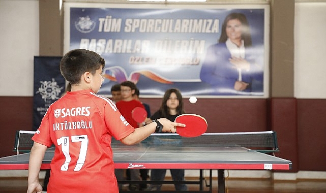Başkan Çerçioğlu Minik Sporcuların Yanında