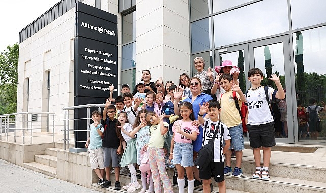 Allianz Teknik’ten çocuklara deprem farkındalık eğitimi