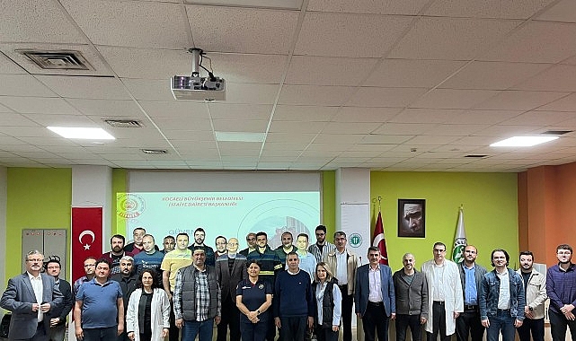 Büyükşehir İtfaiyesi’nden KOÜ personeline eğitim