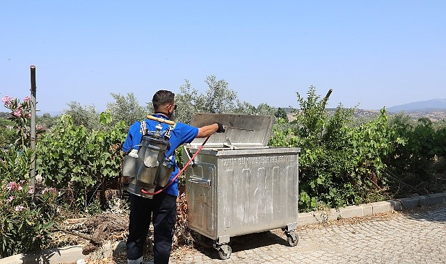 Efes Selçuk’ta Halk Sağlığı İçin Kapsamlı İlaçlama Seferberliği