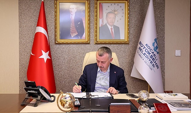 Başkan Büyükakın, Gazze ile kardeş şehir protokolünü imzaladı