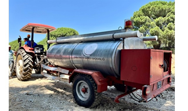 Bergama’daki orman yangını kontrol altına alındı