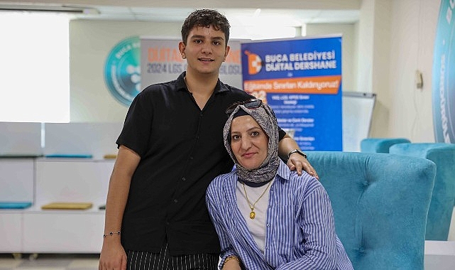 Buca Belediyesi Dijital Dershane başarının adresi oldu