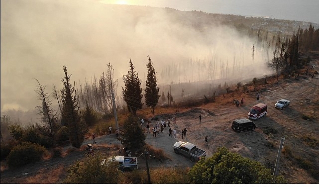 Karamürsel’de soğutma çalışmaları devam ediyor