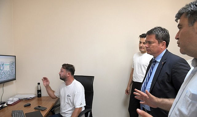 Osmangazi’de temizlik çalışmalarına yapay zeka dokunuşu