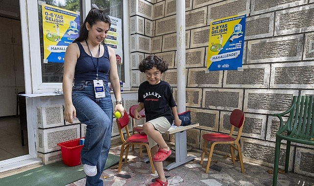 Yenişehir Belediyesi kırsal mahallelerde çocukların gelişim taramalarını yapıyor