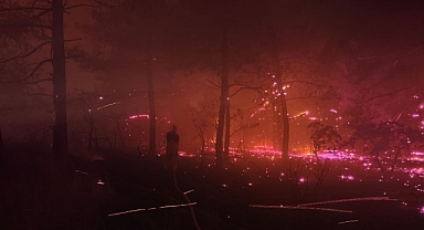 Çanakkale’ye yardıma giden İBB İtfaiyesi yoldayken Edirne Enez’deki yangına yönlendirildi