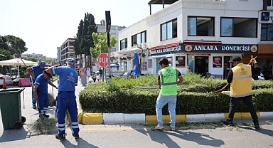Başkan Çerçioğlu’nun çalışmalarına Kuşadalılardan tam not
