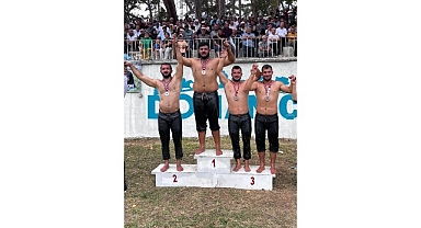 Belediye güreşçisi Balcı ikinci oldu