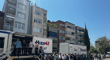 Hızır 41, Sındırgı’da depremzedelerin yanında