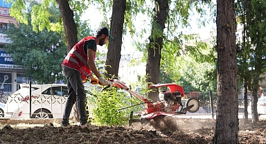 Keçiören’de Park ve Bahçelere Estetik Dokunuş