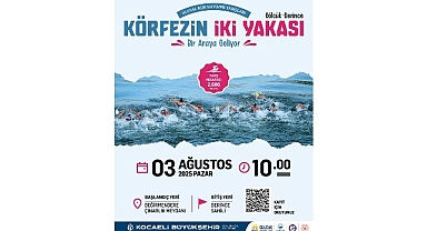 Körfezin iki yakasını kulaçlar birleştirecek