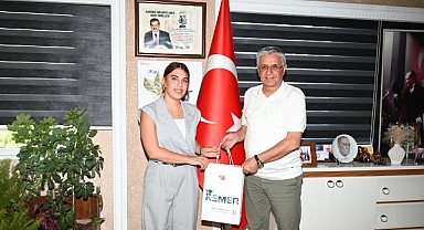 Sıla Bakır’dan Başkan Topaloğlu’na teşekkür ziyareti