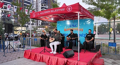 Keçiörenliler Yaz Konserleriyle Stres Atıyor