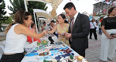 Bayraklı’nın üreten kadınlarına özel sergi