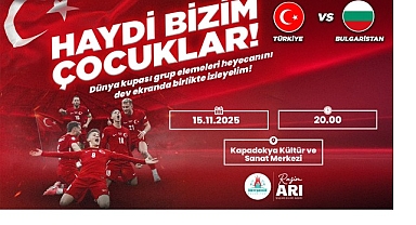 A Milli Takımımızın İki Maçını da Dev Ekranda Seyrediyoruz