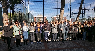 Güzelbahçe Kadına Yönelik Şiddete Karşı Ses Yükseltti